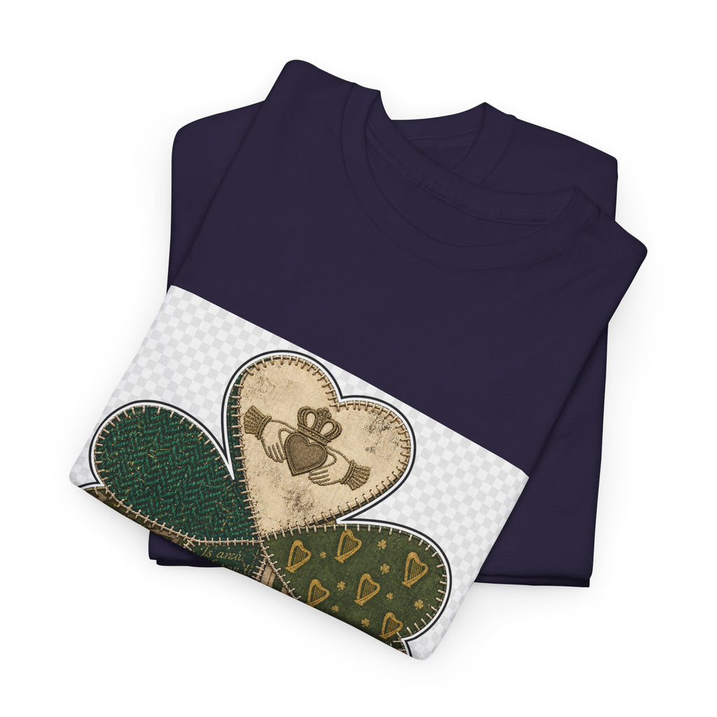 St. Patrick's Day Unisex Shamrock Graphic Tee – Lucky Gift