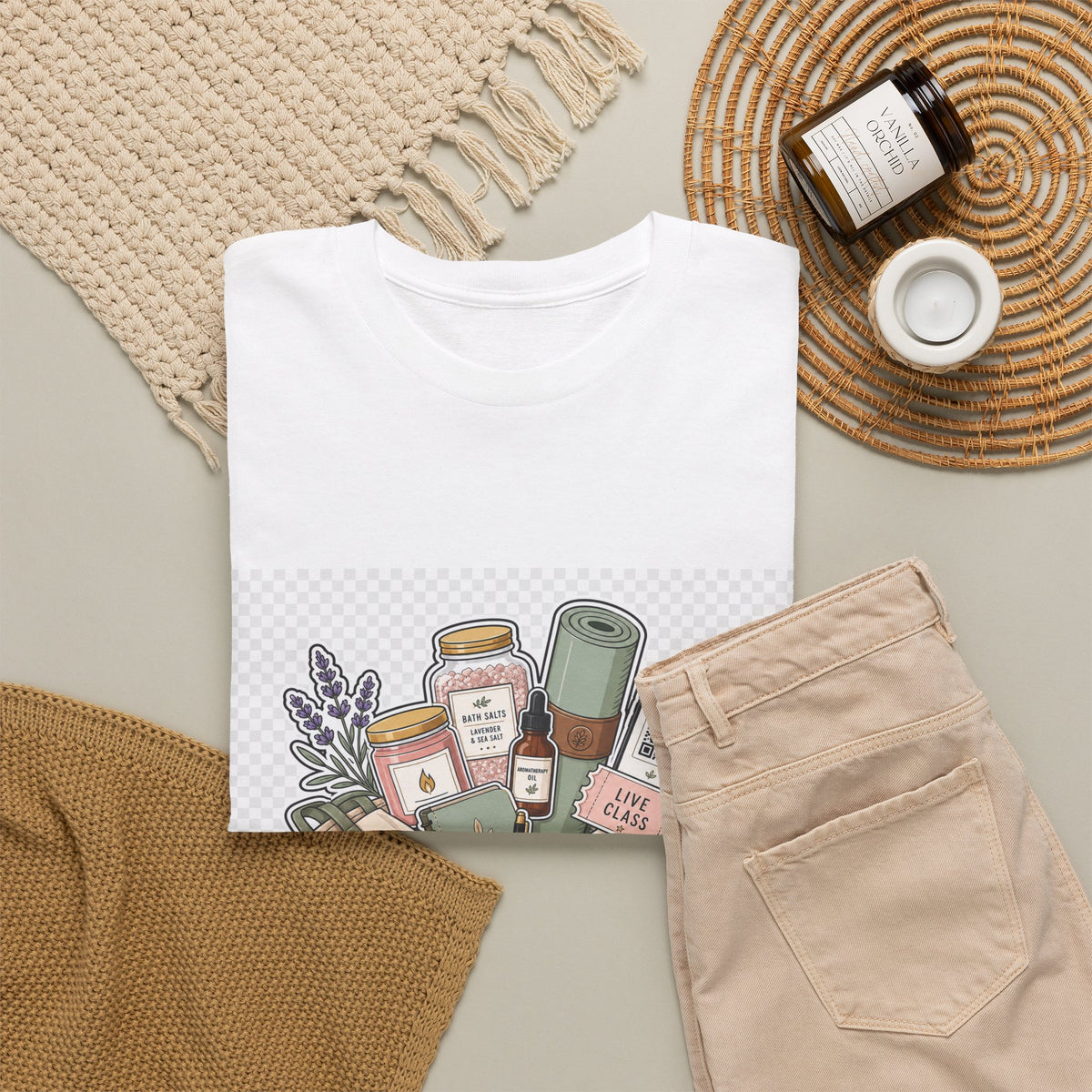 Mother's Day Floral Heart Tee - Gift for Mom, Cotton Graphic