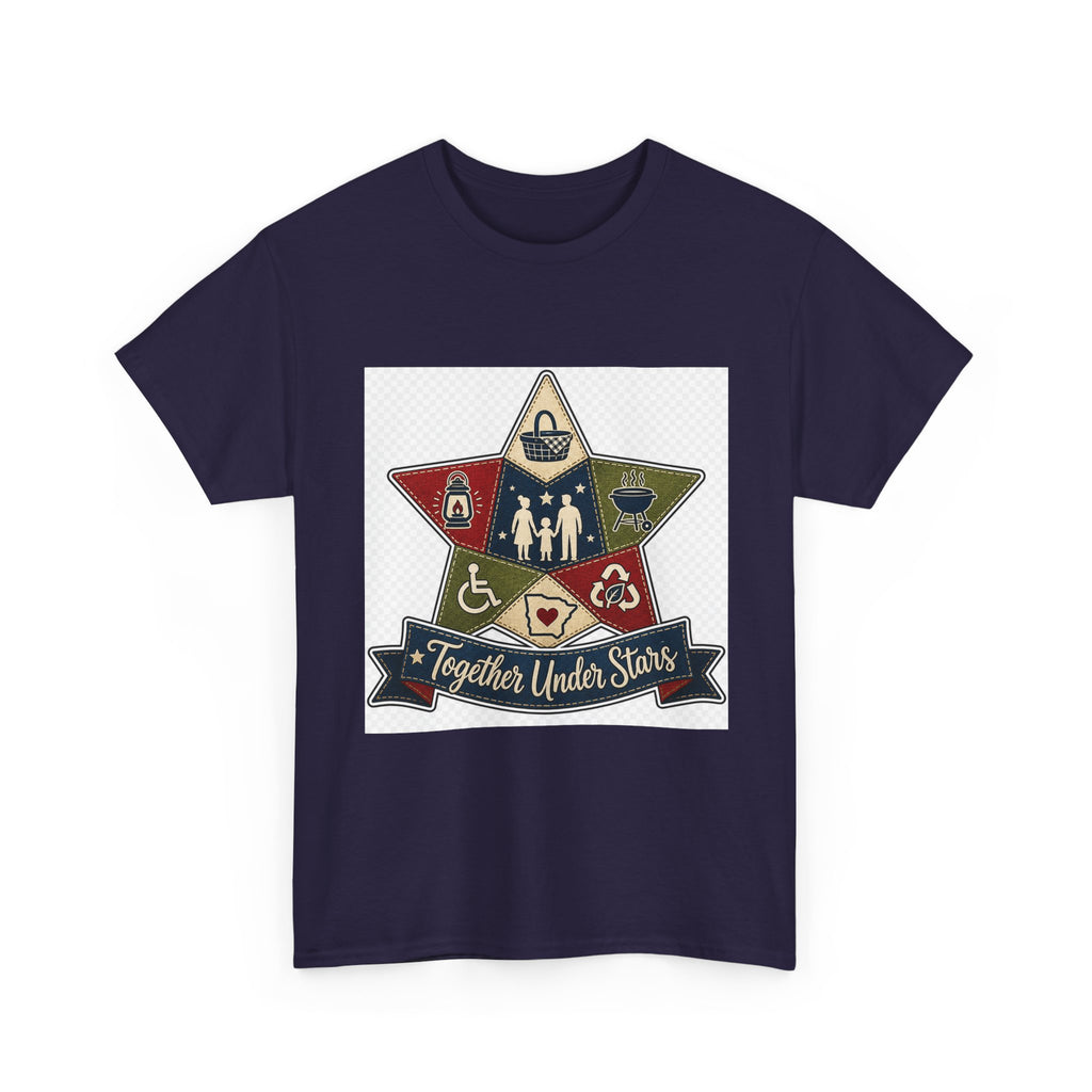 Independence Day Liberty Wave Tee — Patriotic Fourth of July