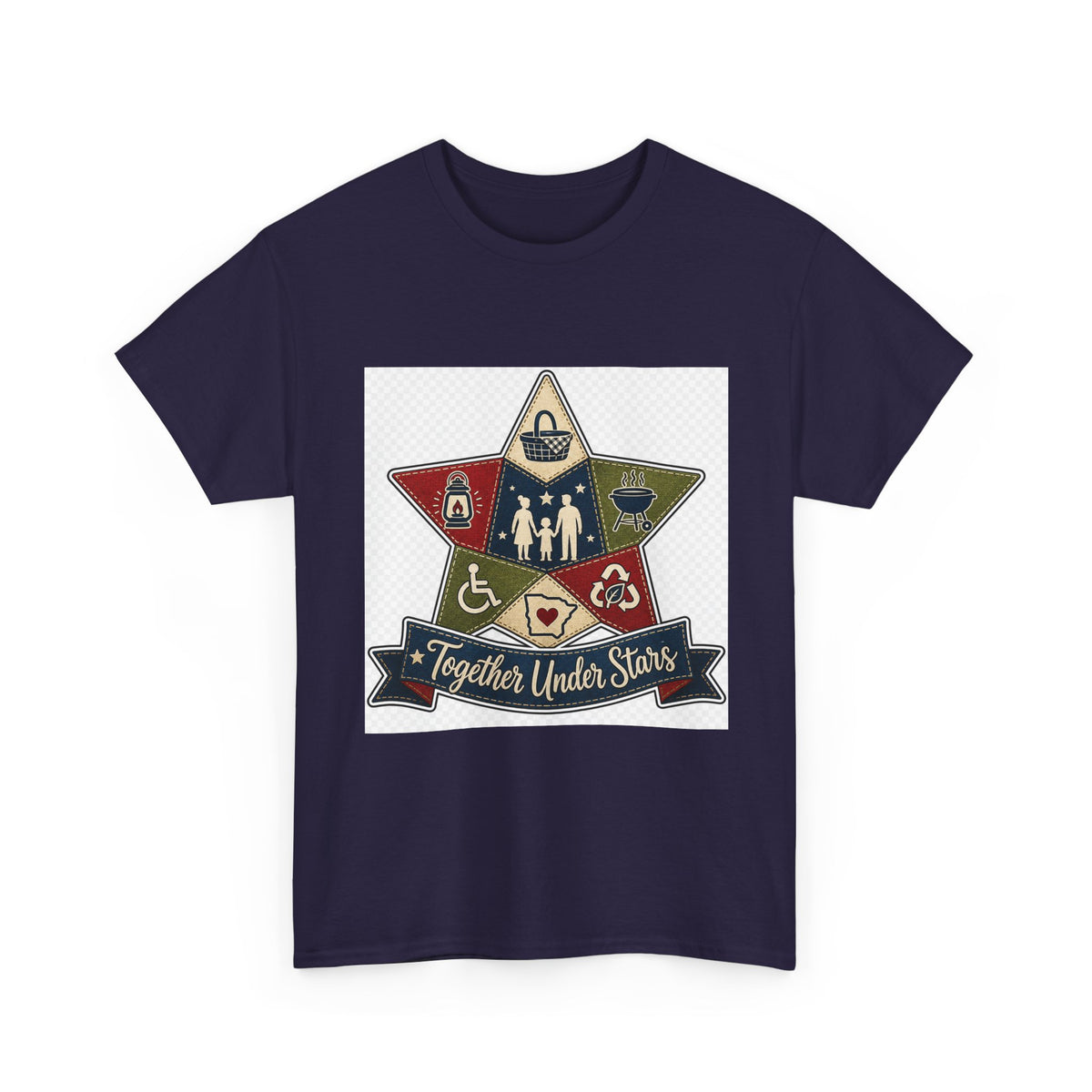 Independence Day Liberty Wave Tee — Patriotic Fourth of July