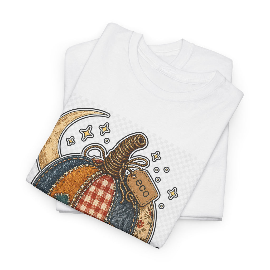 Halloween Shirt for Cat Lovers — Spooky Moon Cat Graphic Tee