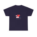 Valentine's Day Shirt for Him or Her – Modern Heart Design Tee