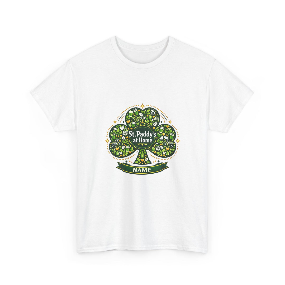 St. Patrick's Day Shirt for Friends - Irish Leaf Design