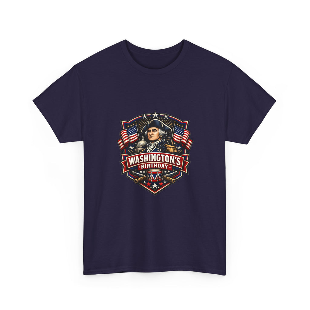 Washington's Birthday Tee for History Buffs - Patriotic Gift Idea