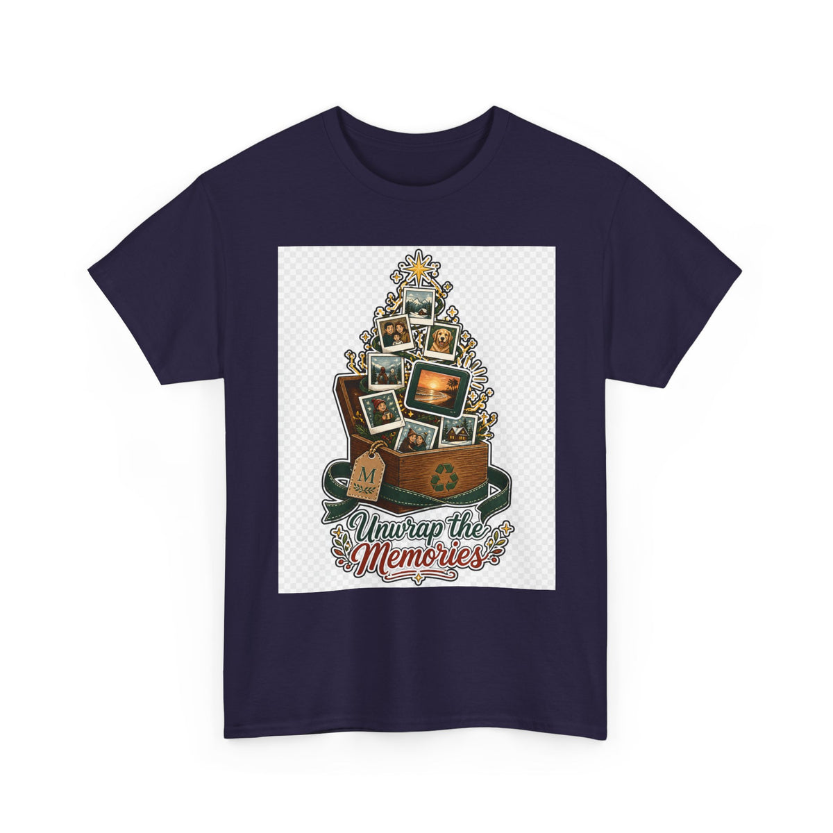 Christmas Day Vintage Snowflake Tee - Family Holiday Gift