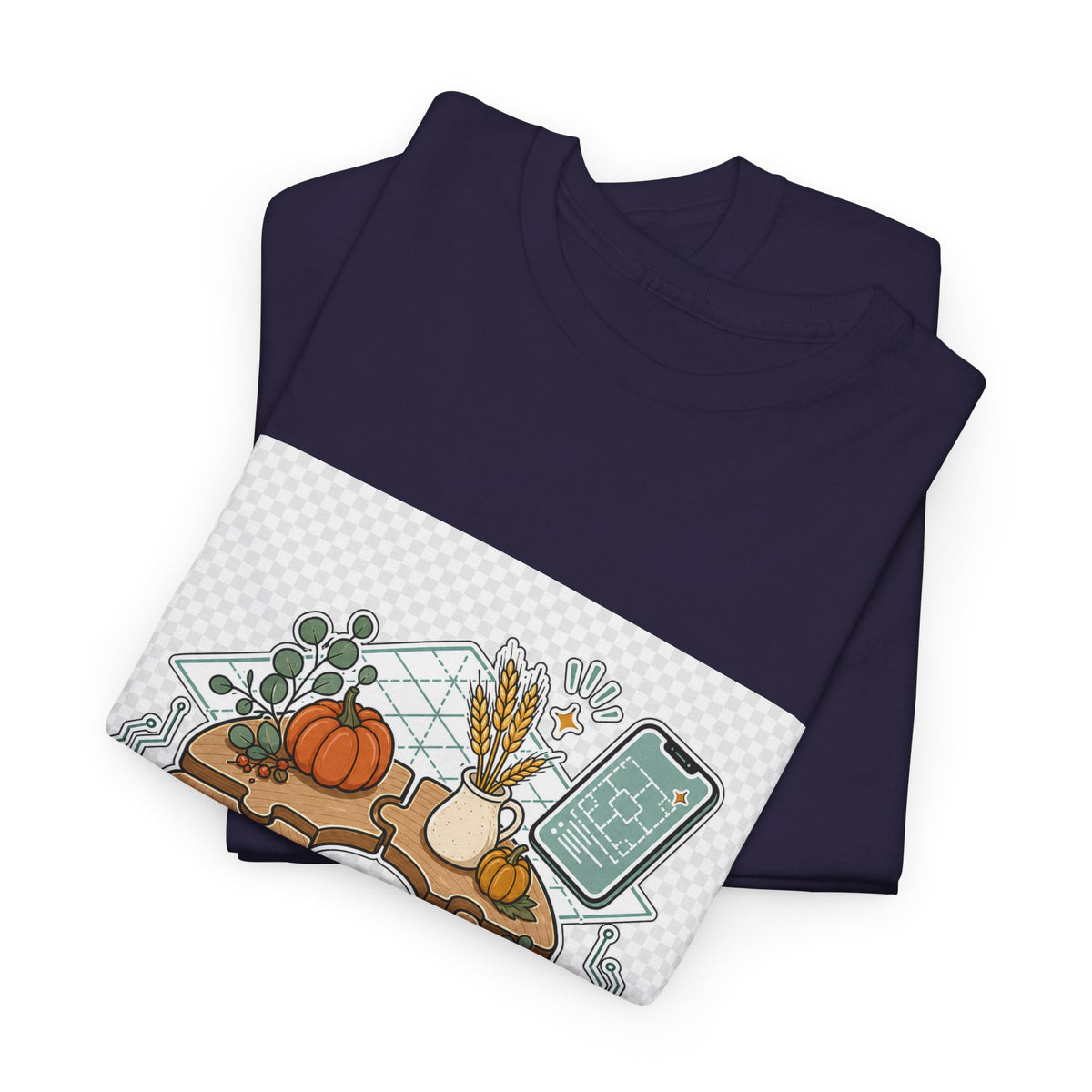 Thanksgiving Day Family Feast Shirt — Grateful Turkey Design