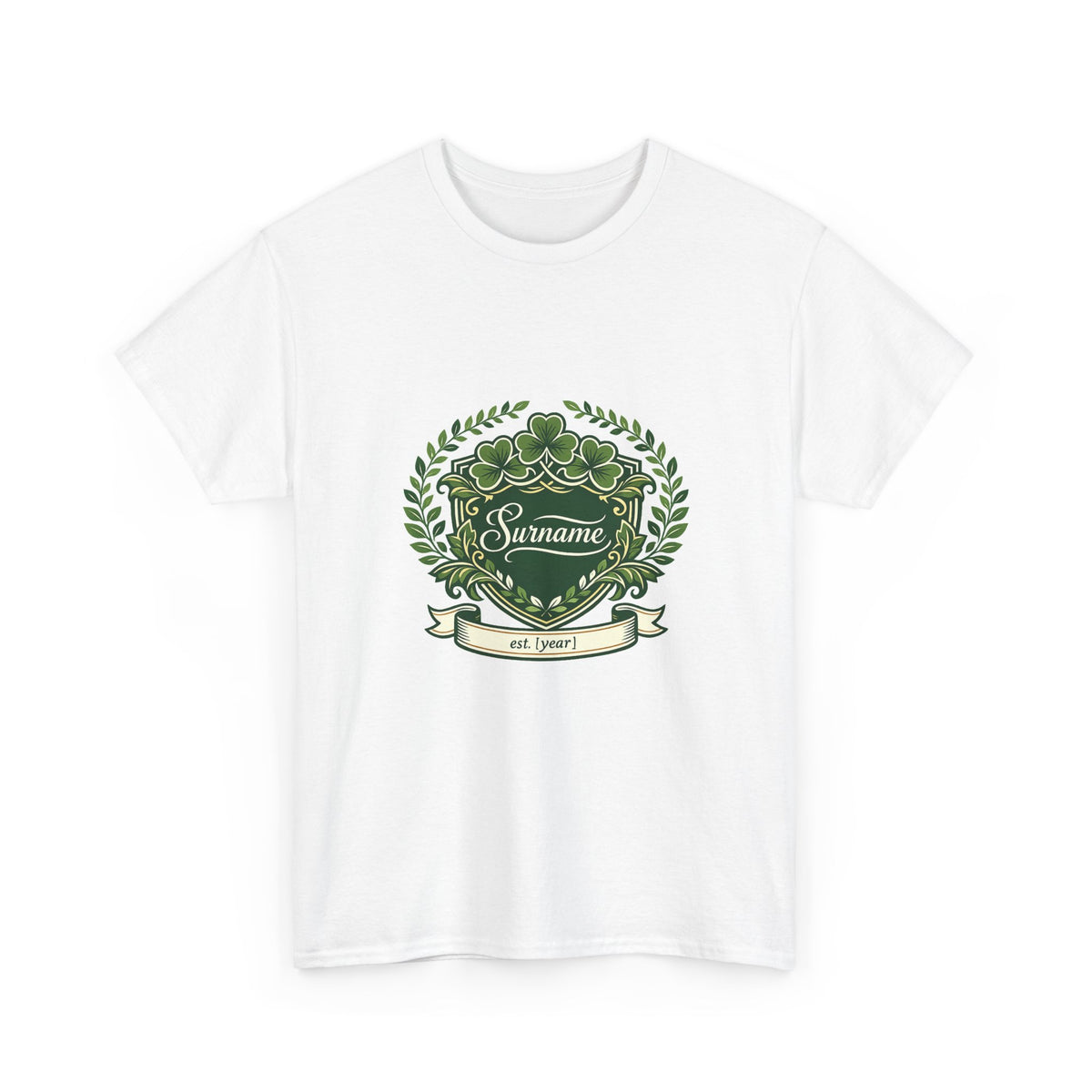St. Patrick's Day Shirt for Adults - Shamrock Confetti Tee