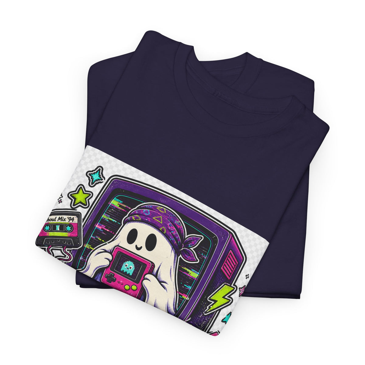Halloween Haunted Moon Graphic Tee for Spooky Fans