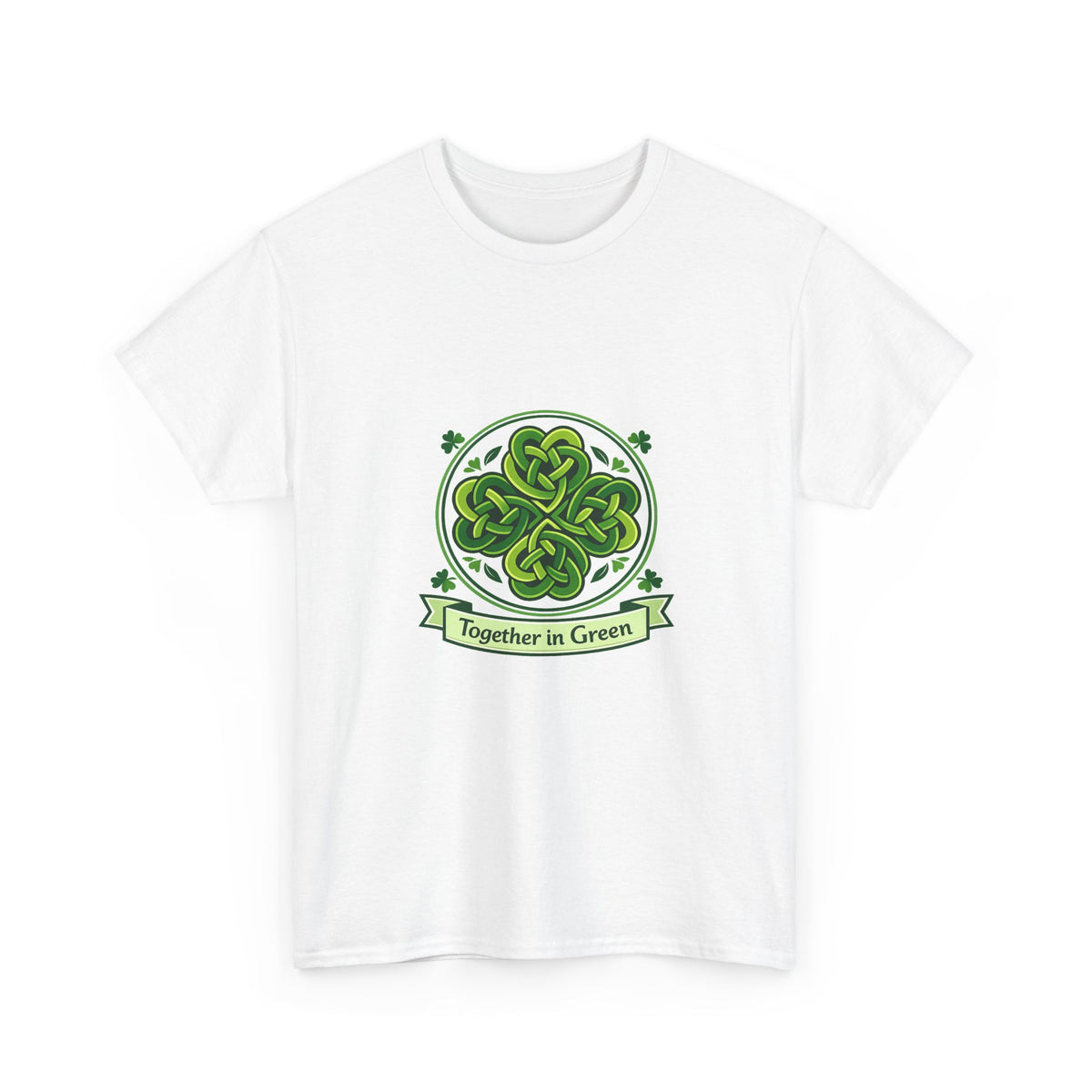 St. Patrick's Day Shirt for Everyone — Shamrock Celtic Design