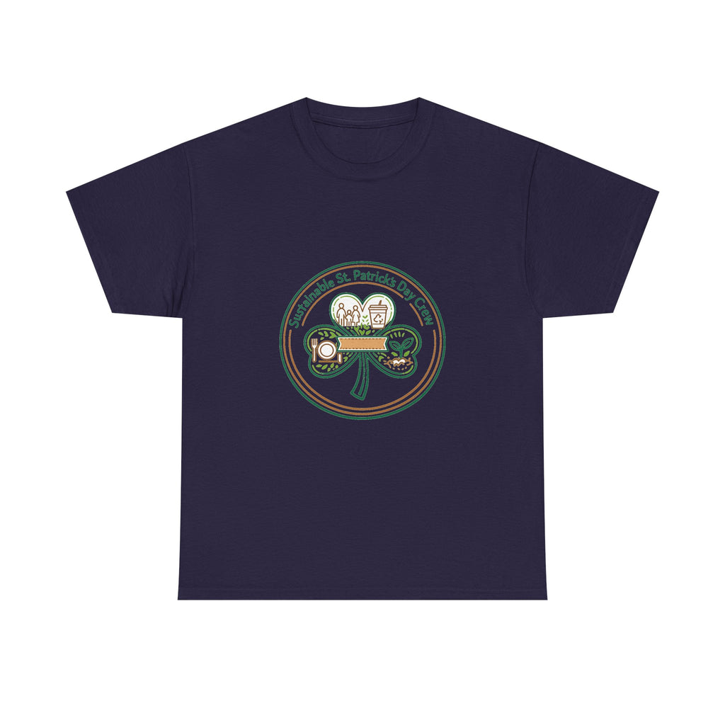 St. Patrick's Day Shirt: Stylized Shamrock Celtic Art Tee for All