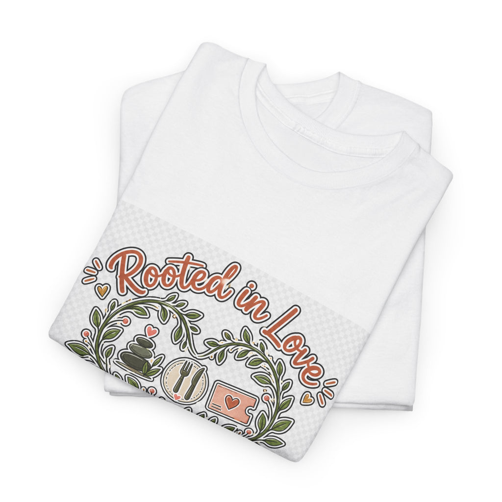 Mother's Day Floral Heart Shirt for Mom — Gift Tee