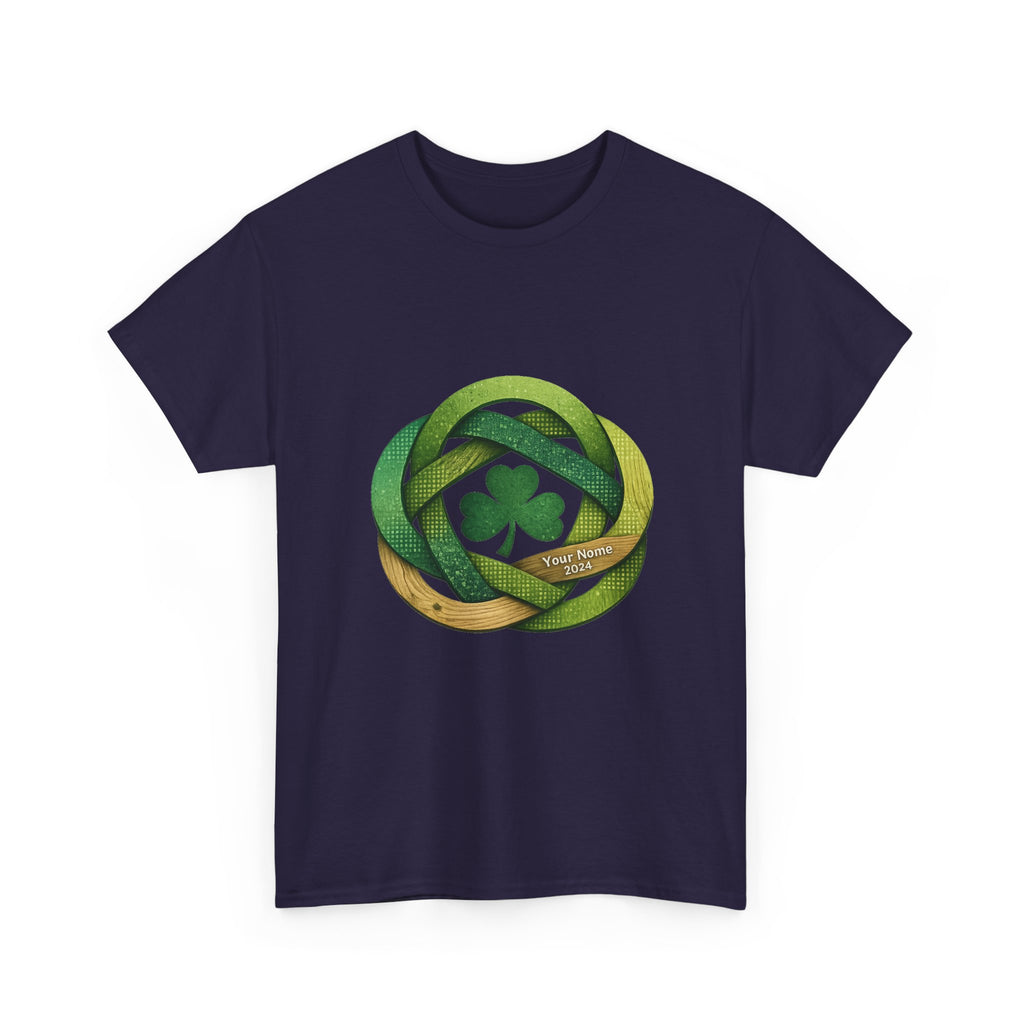 St. Patrick's Day Shamrock Design Shirt for Adults | Gift Idea