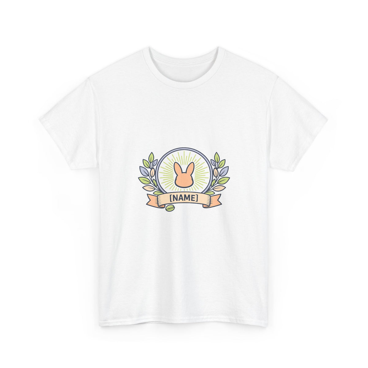 Easter Sunday Shirt for Christians — Colorful Bunny Tee