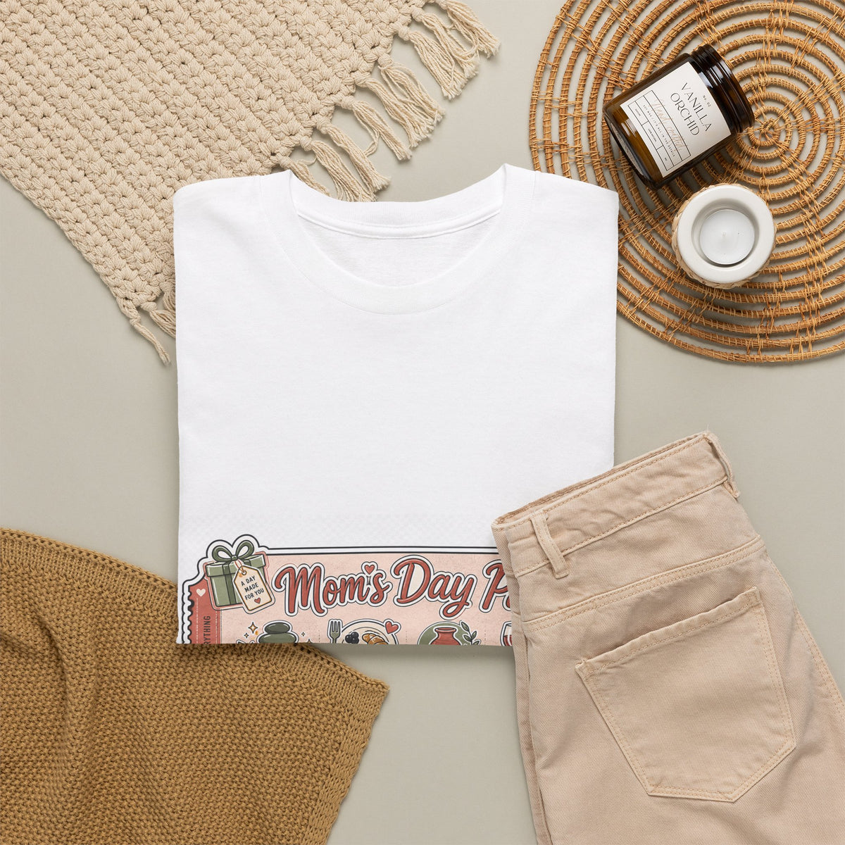 Mother's Day Floral Mom Shirt — Soft Cotton Gift Tee