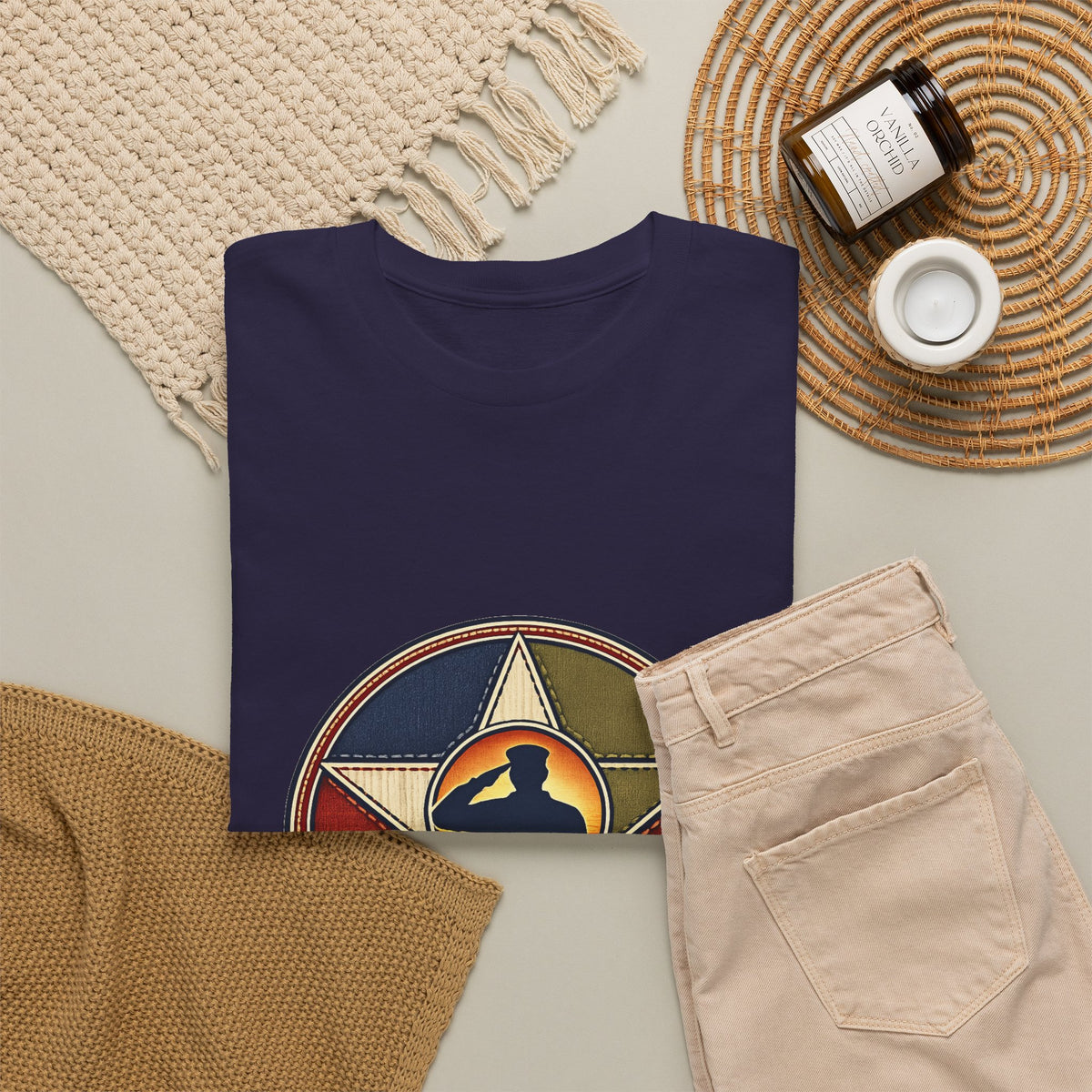 Memorial Day Patriotic Tee for Veterans & Families