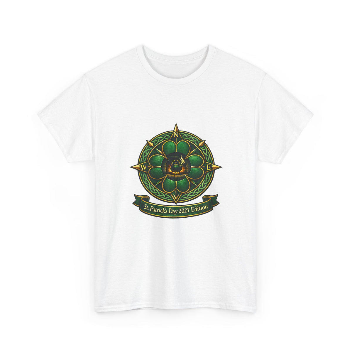 St. Patrick's Day Shirt – Shamrock Celtic Design for All