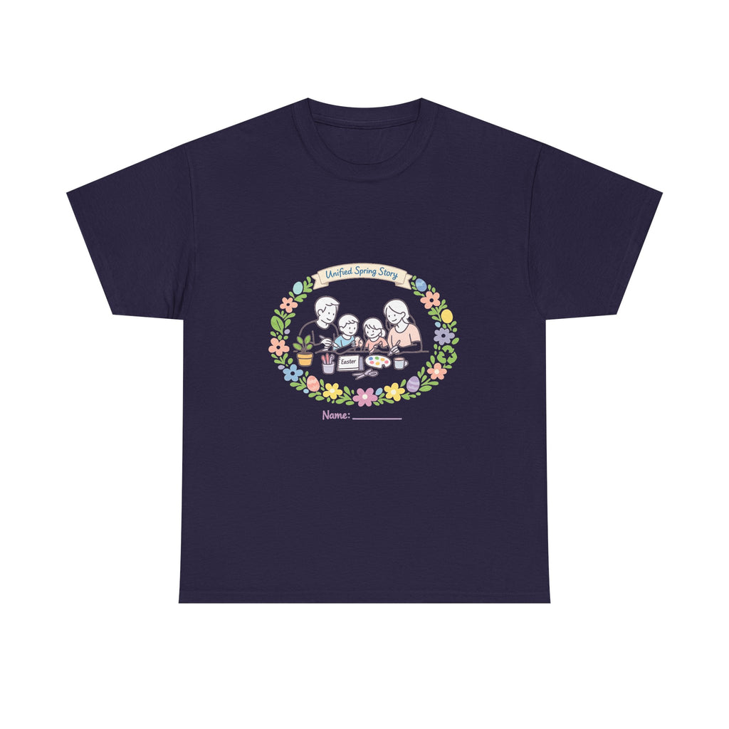 Easter Sunday Gift Shirt for Women - Spring Bunny Art