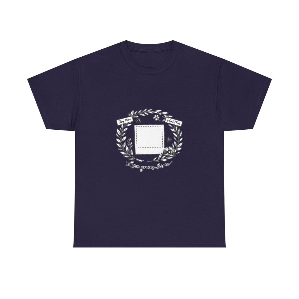 Mother's Day Shirt for Moms Floral Heart Design Gift