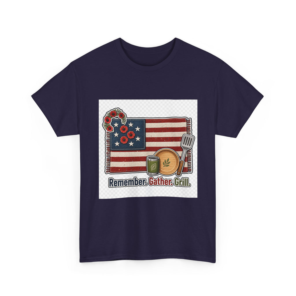 Memorial Day Patriotic Tribute Shirt — Unisex Flag Tee