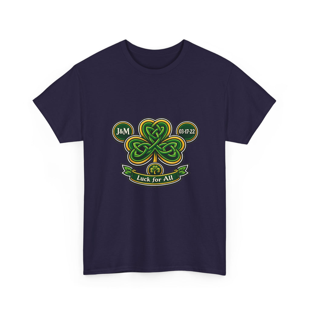 St. Patrick's Day Unisex Graphic Tee - Lucky Shamrock Design