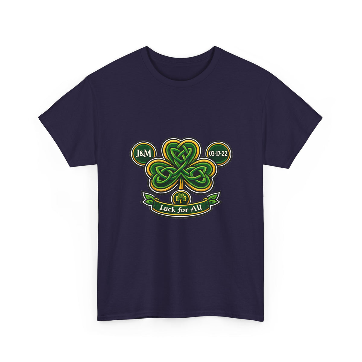 St. Patrick's Day Unisex Graphic Tee - Lucky Shamrock Design