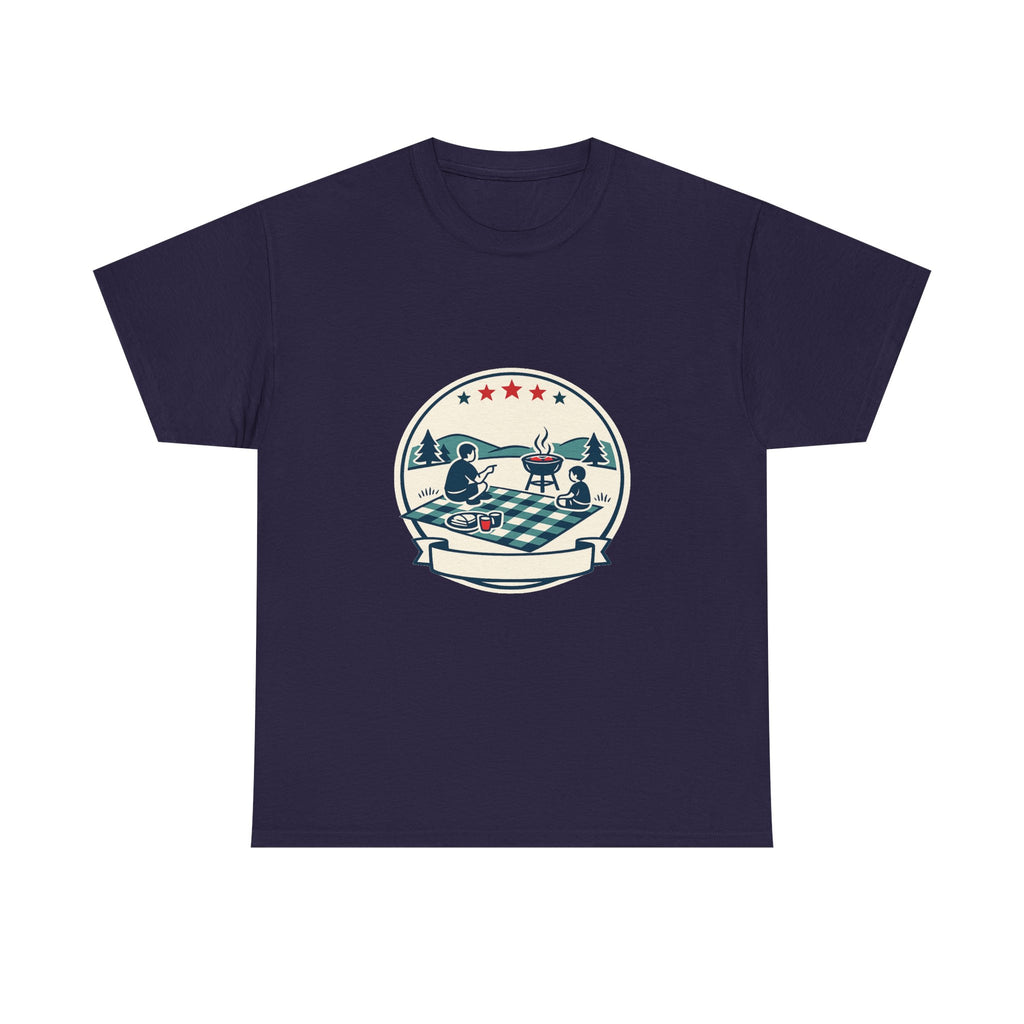 Independence Day Shirt for USA Fans: Freedom & Fireworks Graphic Tee