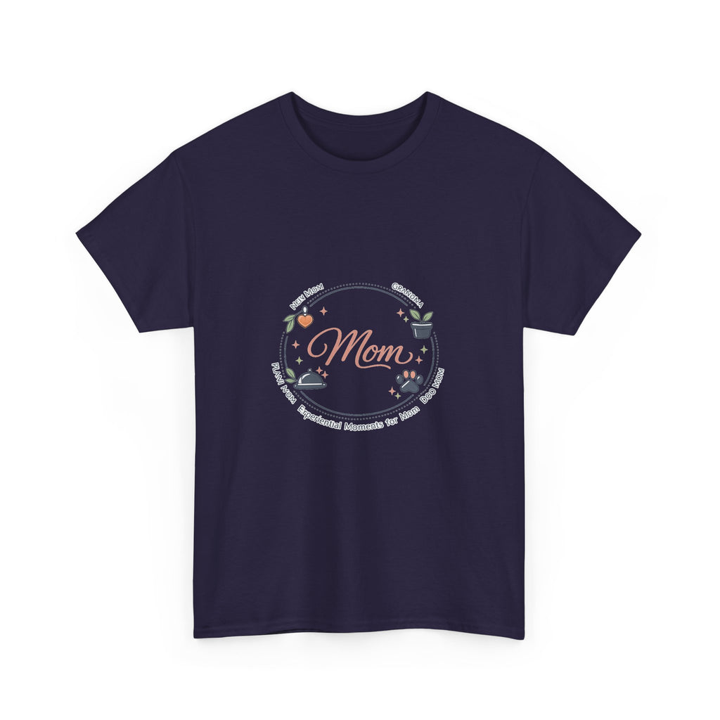 Mother's Day Shirt for Mom - Floral Heart Design Gift