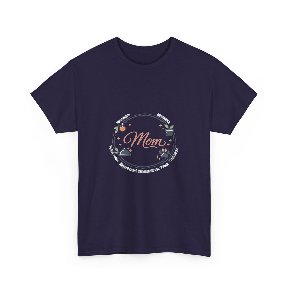 Mother's Day Shirt for Mom - Floral Heart Design Gift