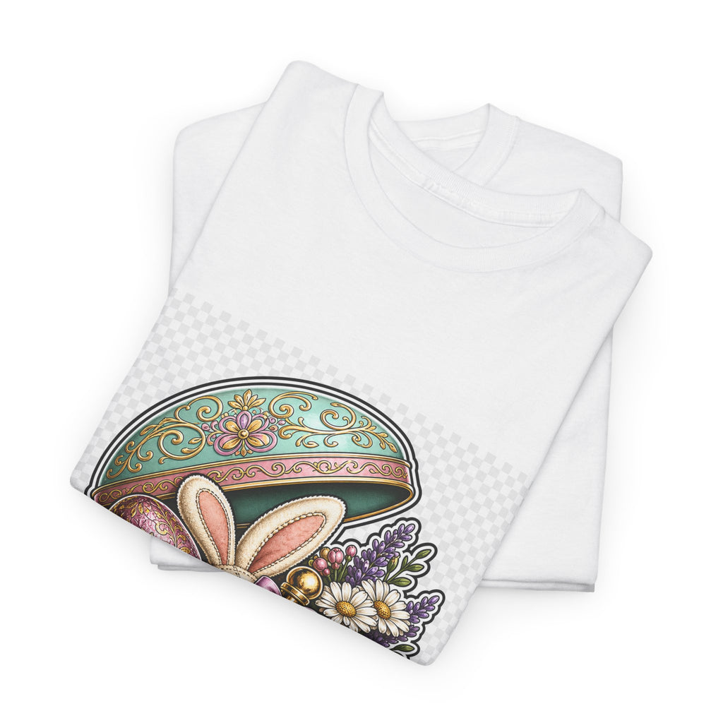 Easter Sunday Floral Bunny T-Shirt - Family Gift Tee