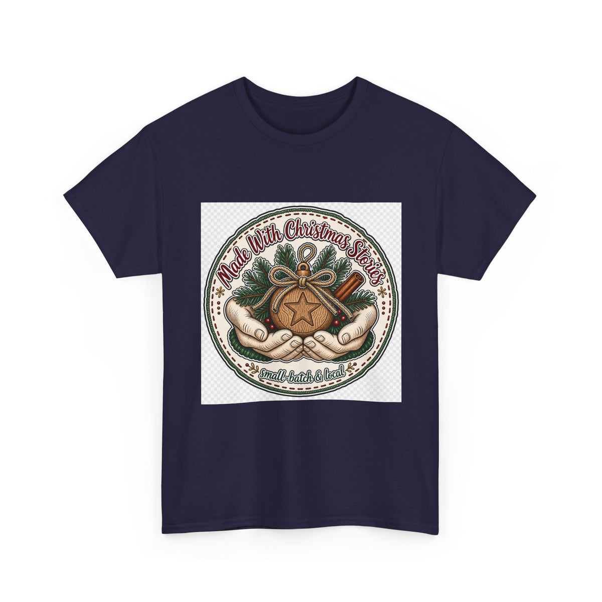Christmas Day Graphic Tee for Family & Gifts — Cozy Wreath