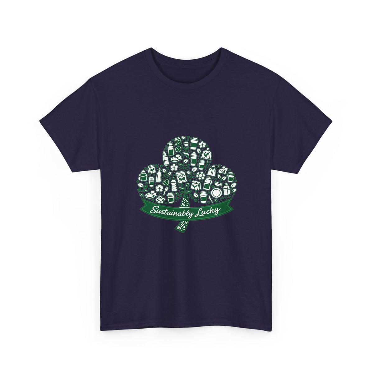 St. Patrick's Day shirt for friends and family—festive green art