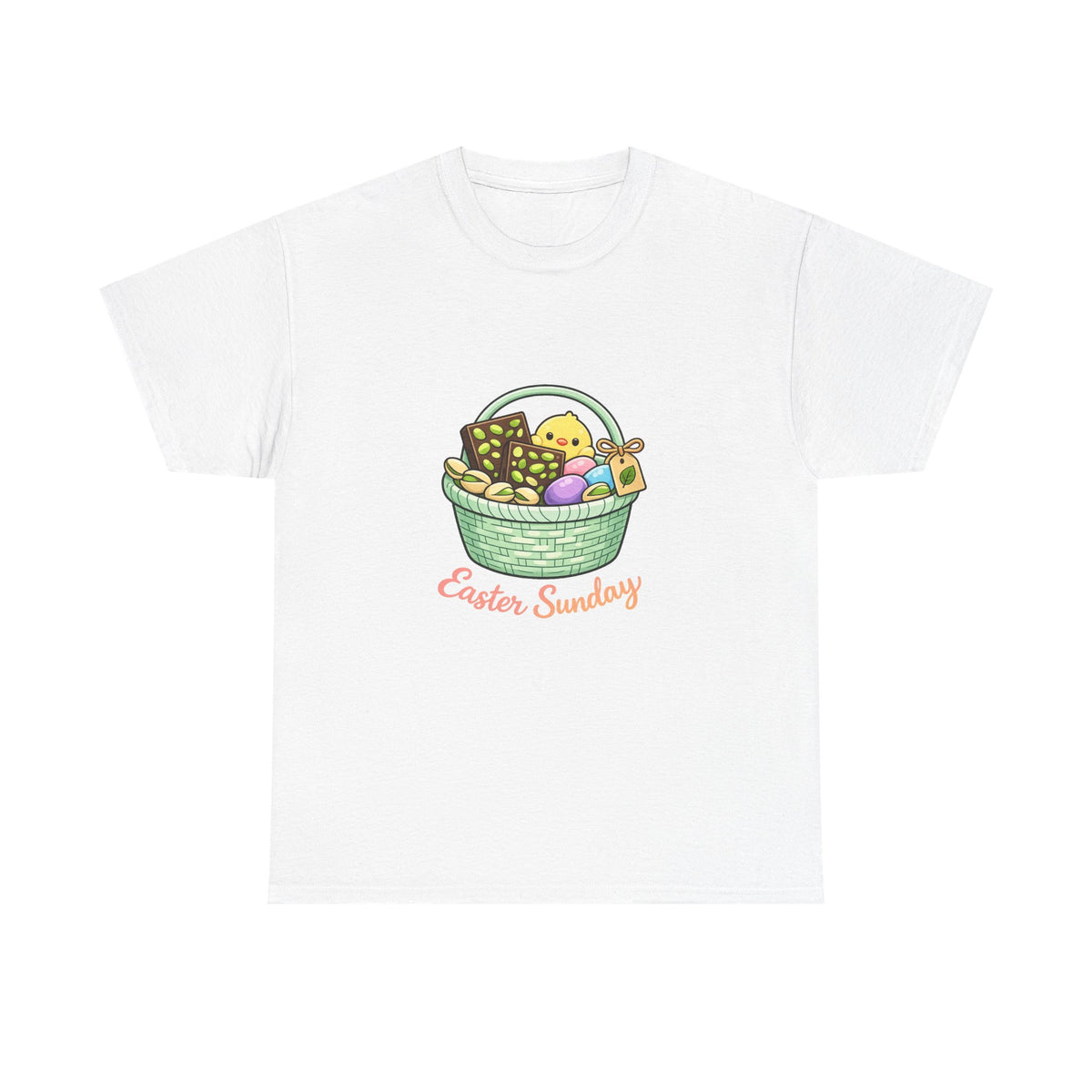 Easter Sunday Shirt for Adults & Family - Bunny & Eggs Art
