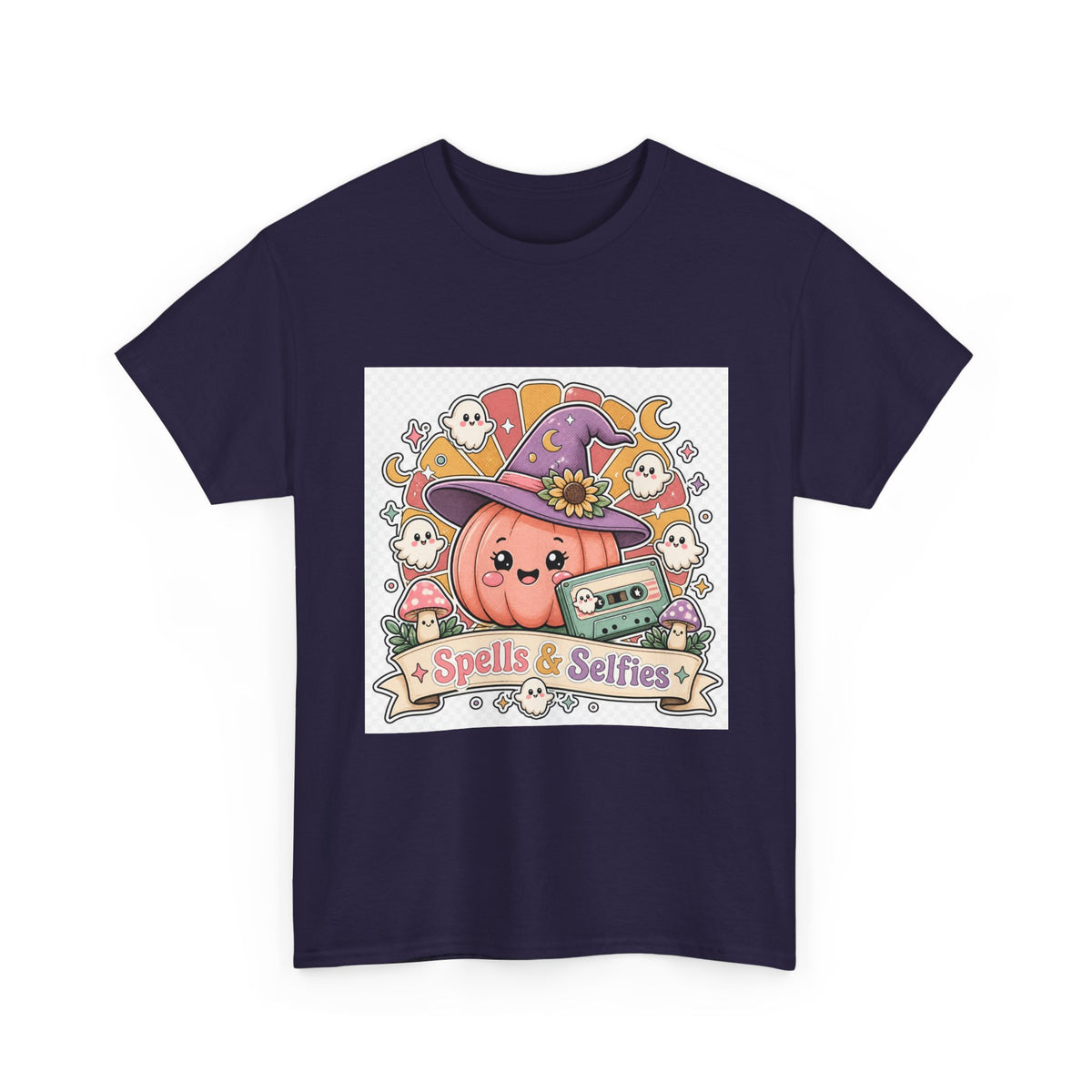 Halloween Pumpkin Skull Shirt for Men & Women — Spooky Night