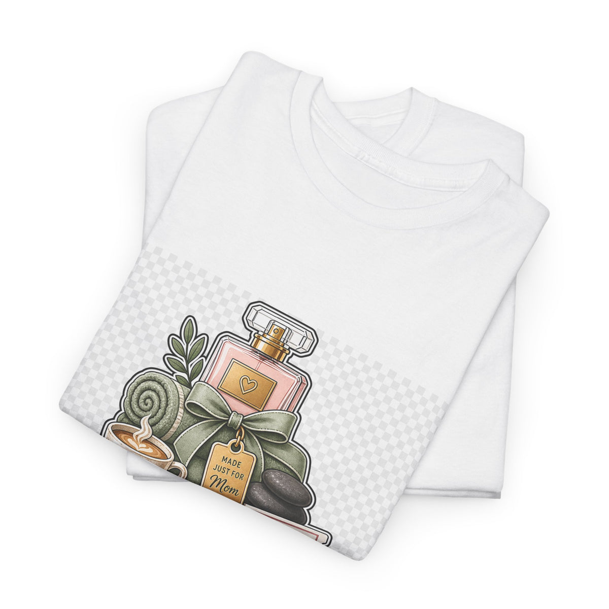 Mother's Day Floral Heart Gift Tee for Mom Sweet Keepsake
