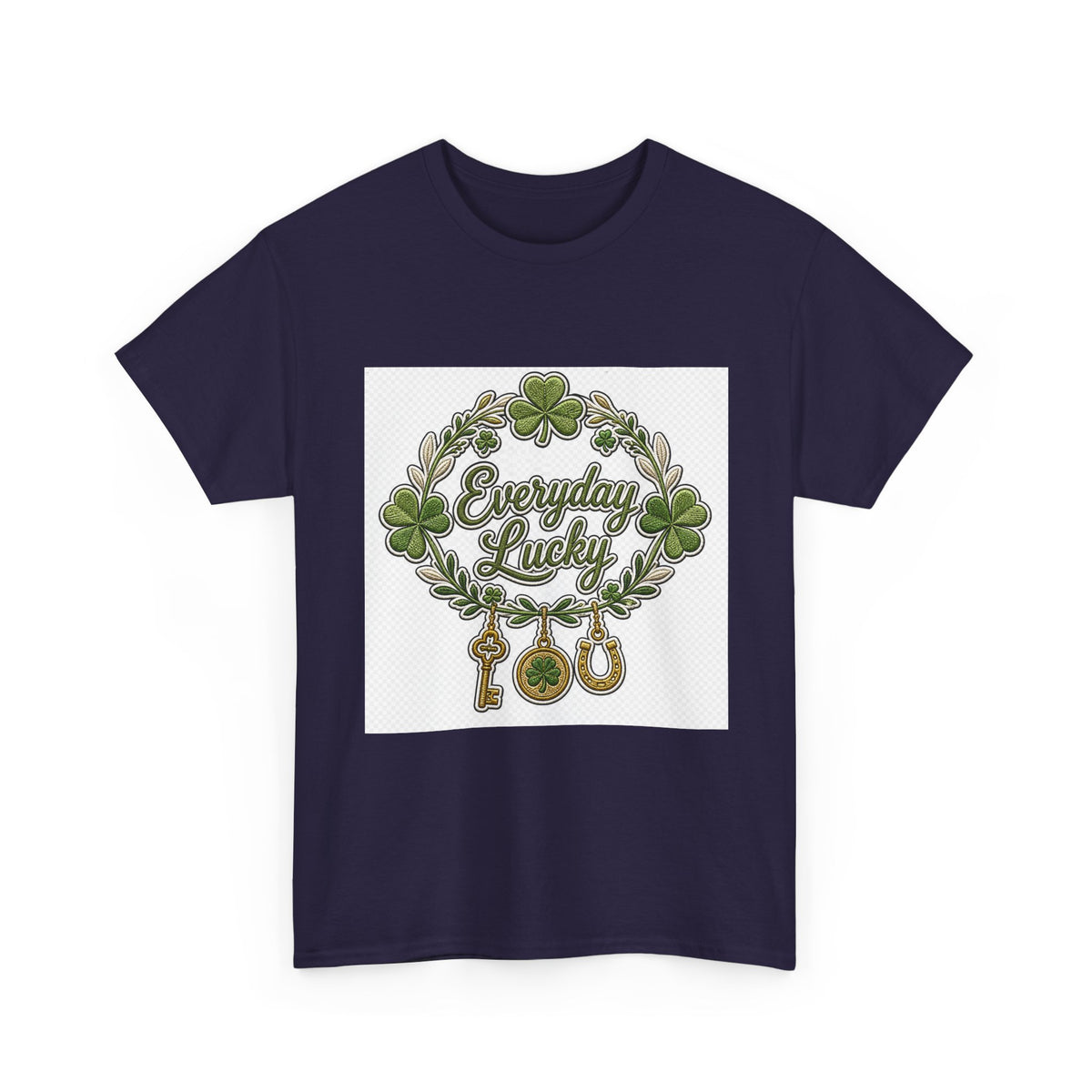 St. Patrick's Day Shirt for Adults – Lucky Shamrock Graphic Tee