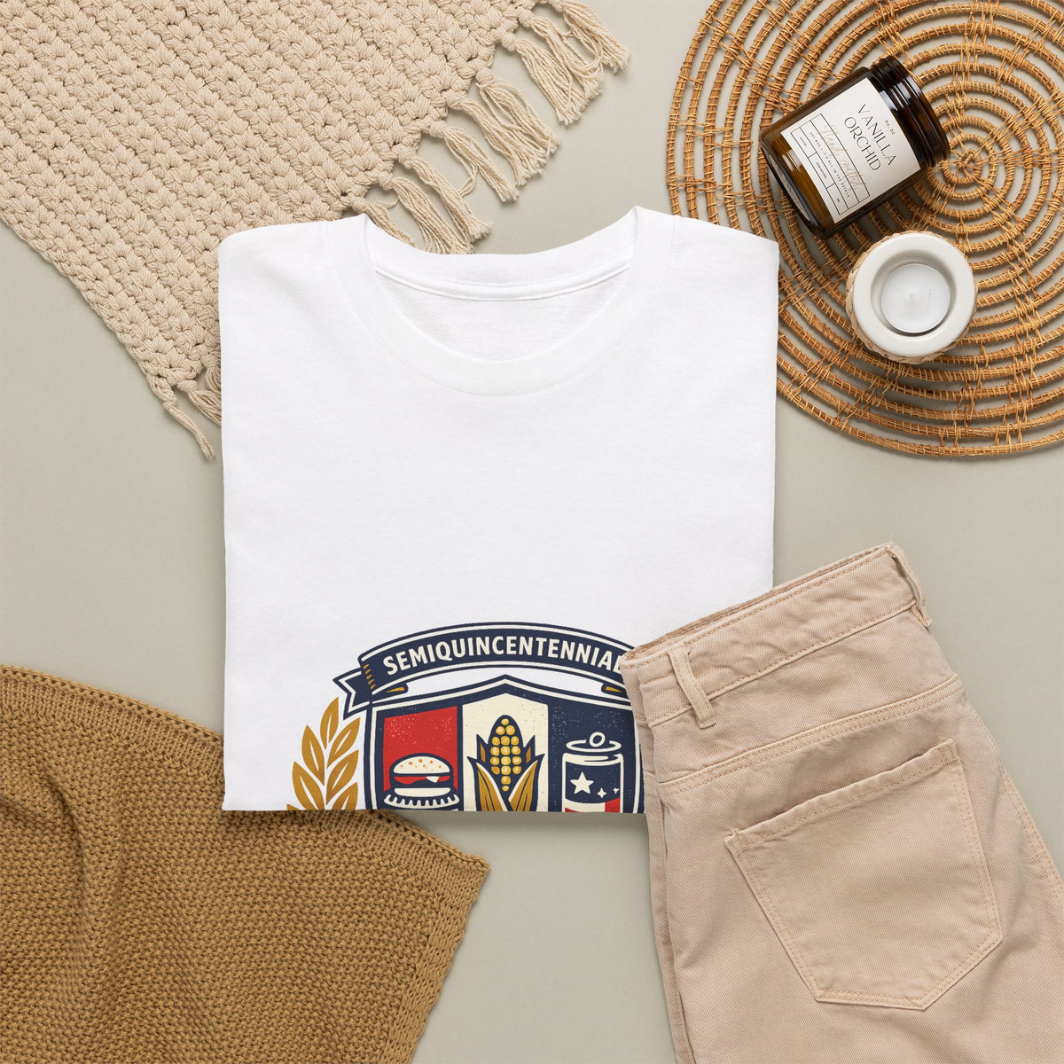 Independence Day Patriotic Flag Tee for Family & BBQ
