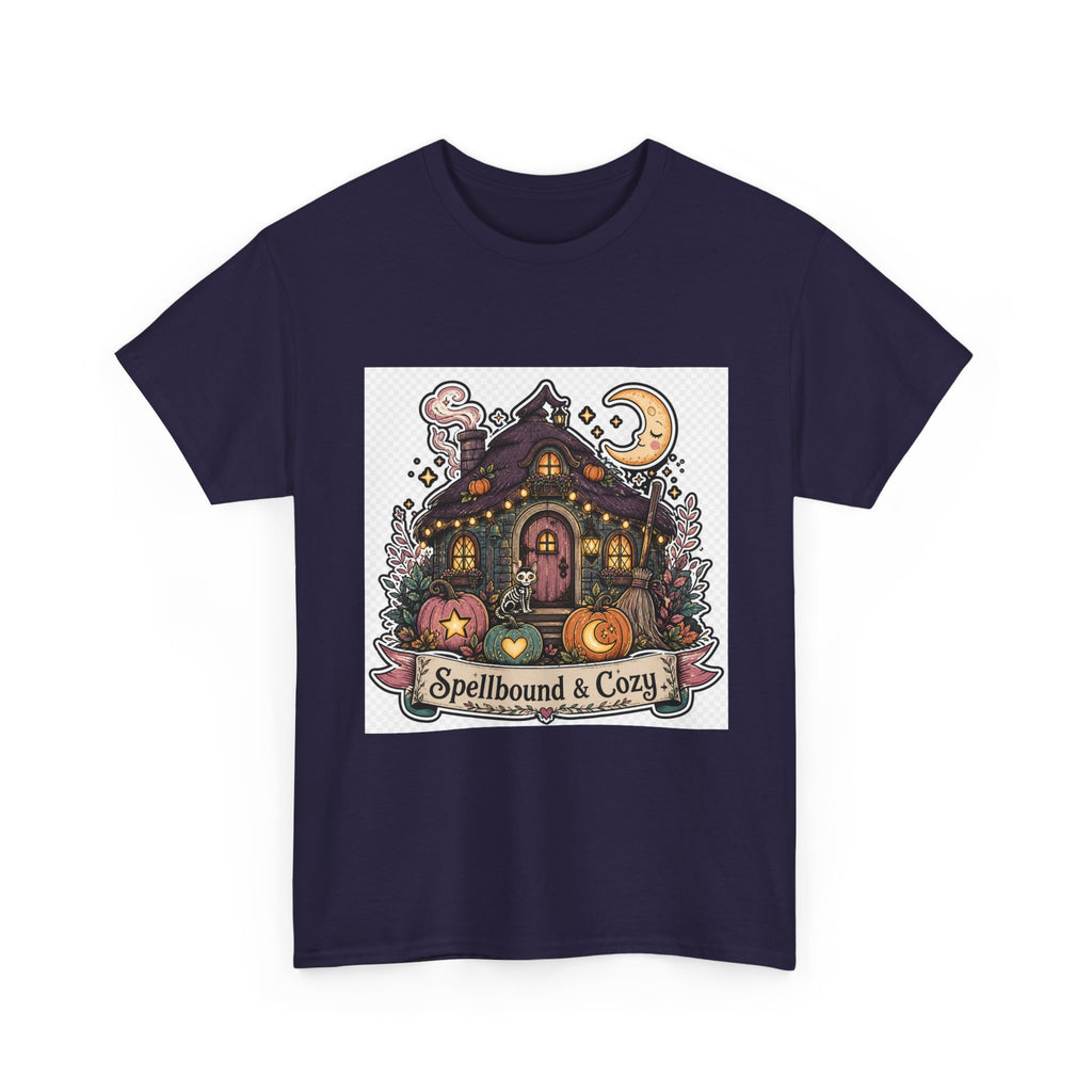 Halloween Retro Witch Cat Shirt — Spooky Gift for Adults