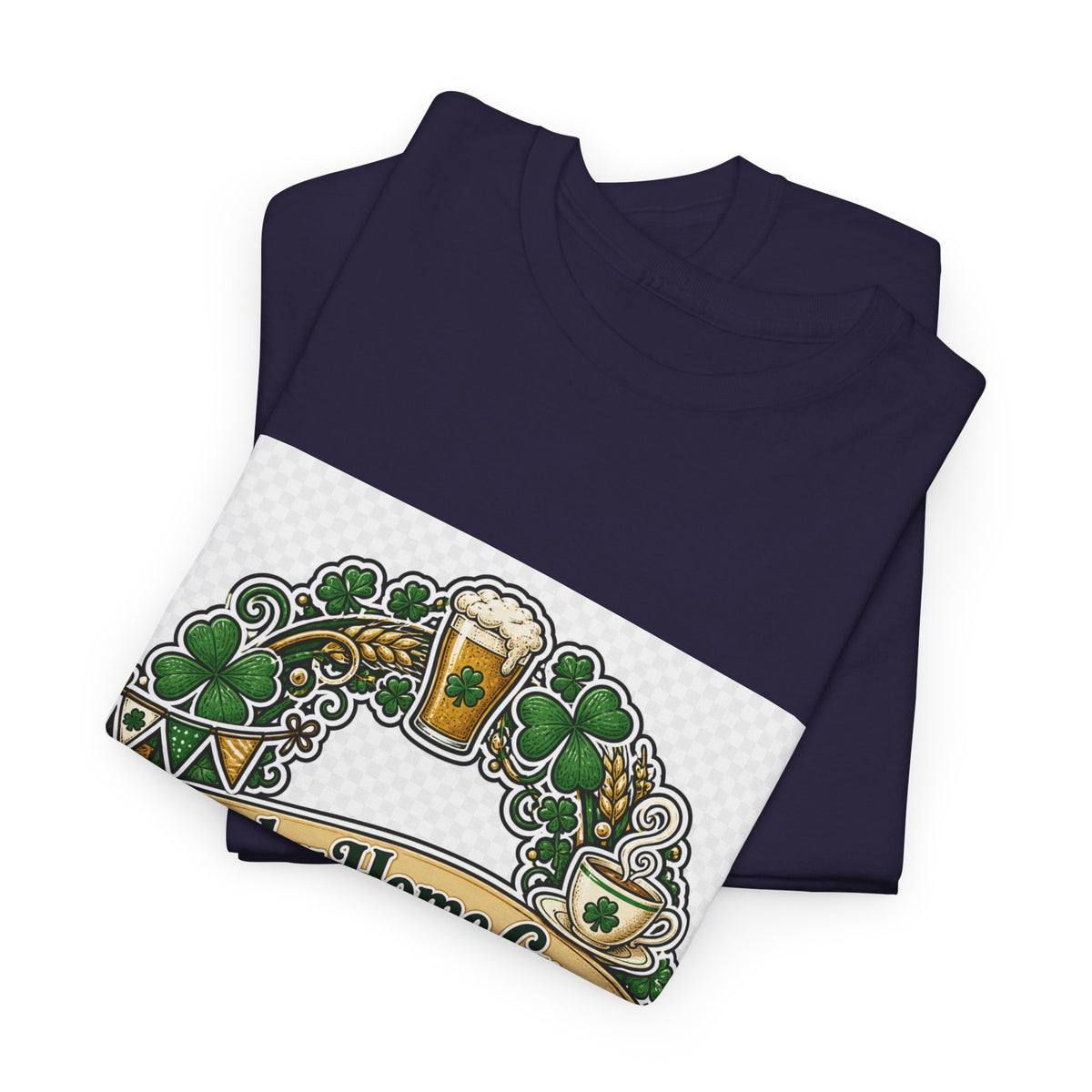 St. Patrick's Day Lucky Shamrock Graphic Tee for Friends