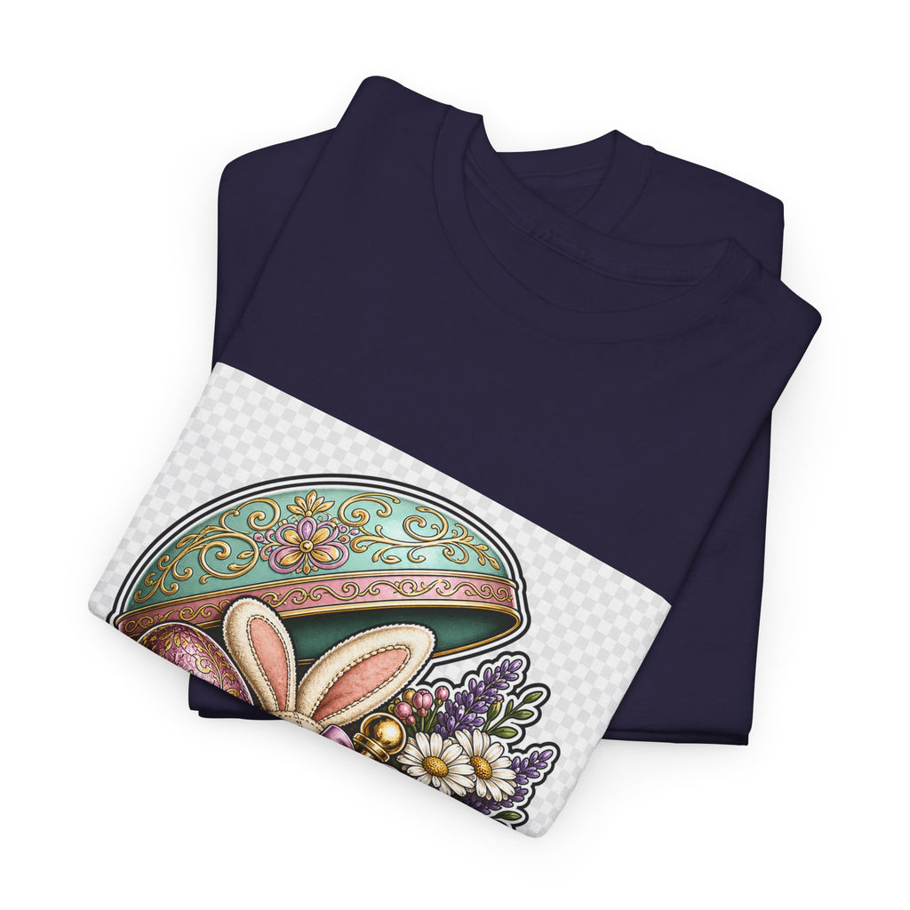 Easter Sunday Floral Bunny T-Shirt - Family Gift Tee