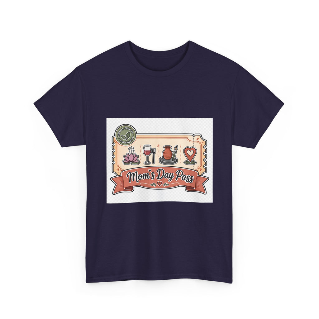 Mother's Day Shirt for Mom — Floral Heart Gift Graphic Tee