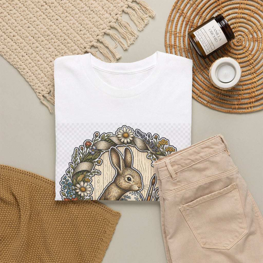 Easter Sunday Pastel Bunny & Egg Graphic Tee — Family