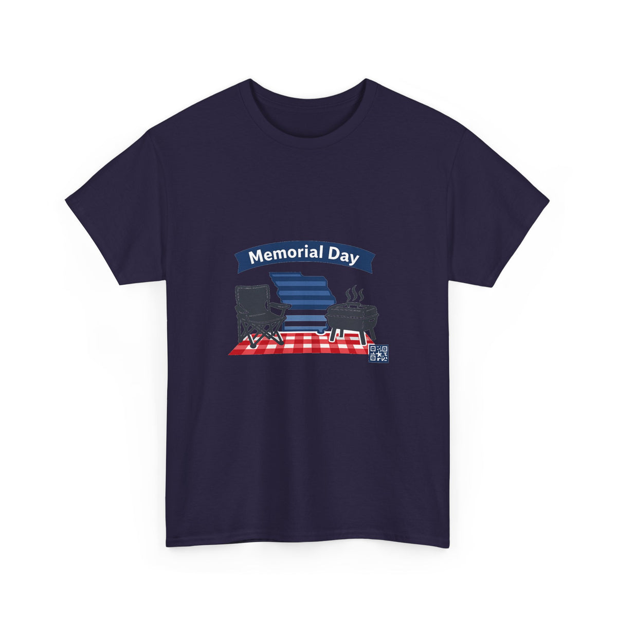 Memorial Day Tee for Veterans and Families - Honoring Heroes Design