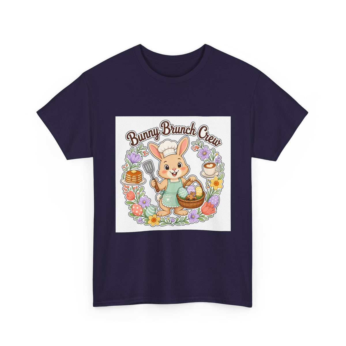 Easter Sunday Bunny Bouquet Shirt for Family Photos