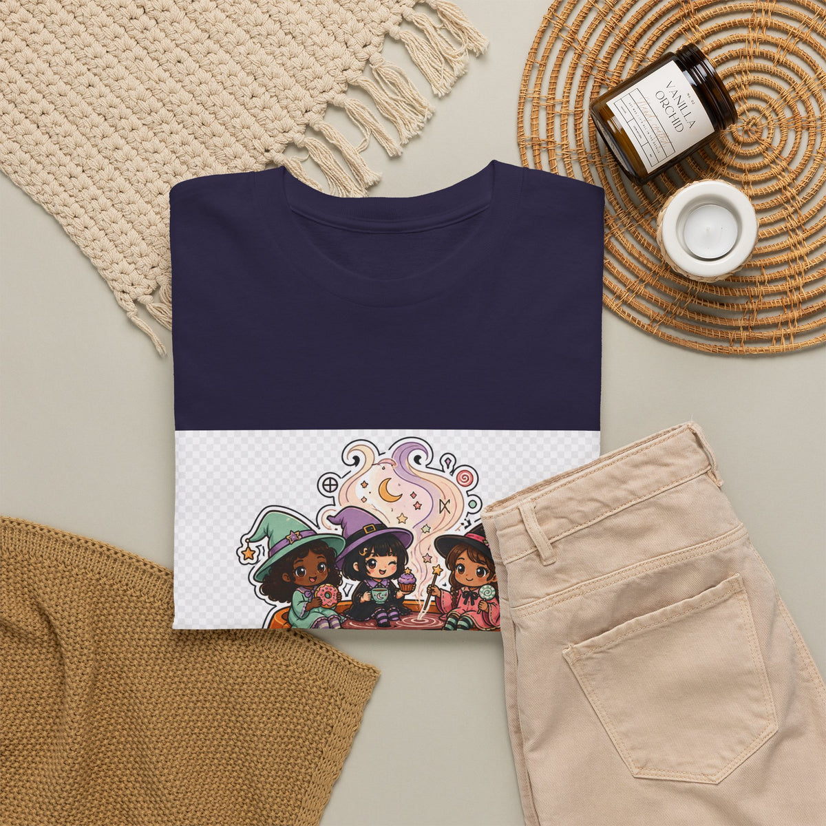 Halloween T-Shirt for Adults - Spooky Retro Pumpkin Design