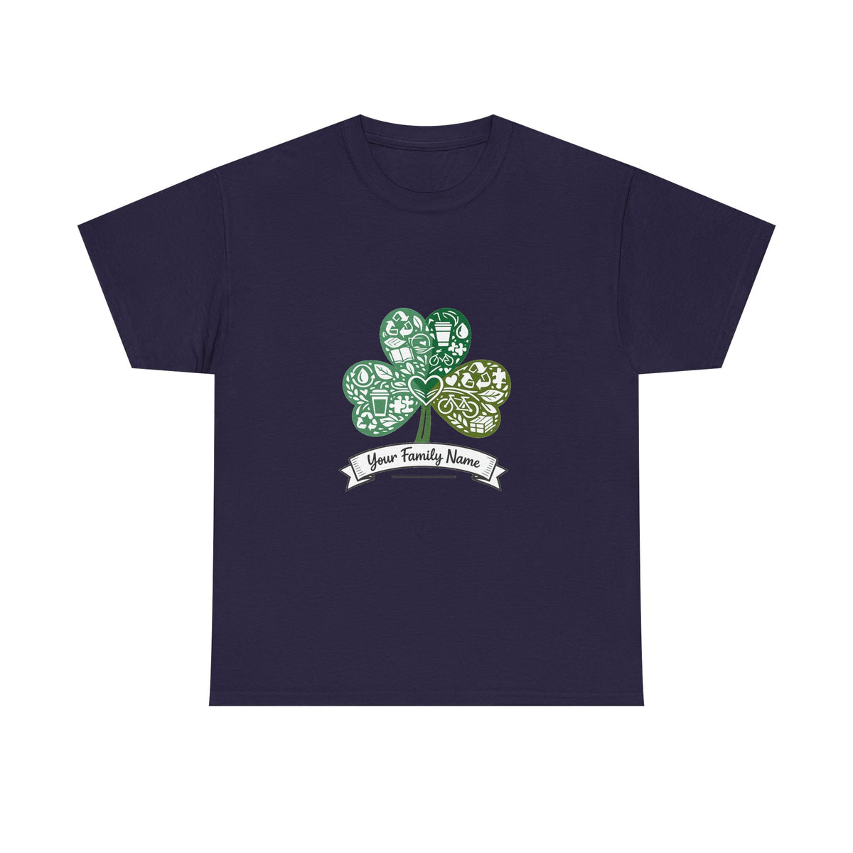 St. Patrick's Day Shirt - Shamrock Pattern Tee for Everyone