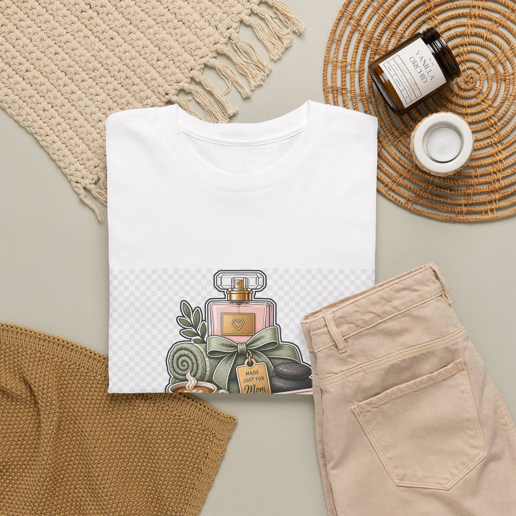 Mother's Day Floral Heart Gift Tee for Mom Sweet Keepsake