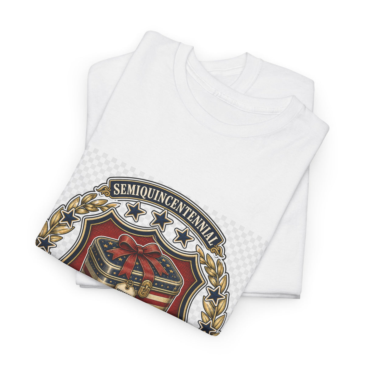 Independence Day Vintage Flag Graphic Tee for Adults