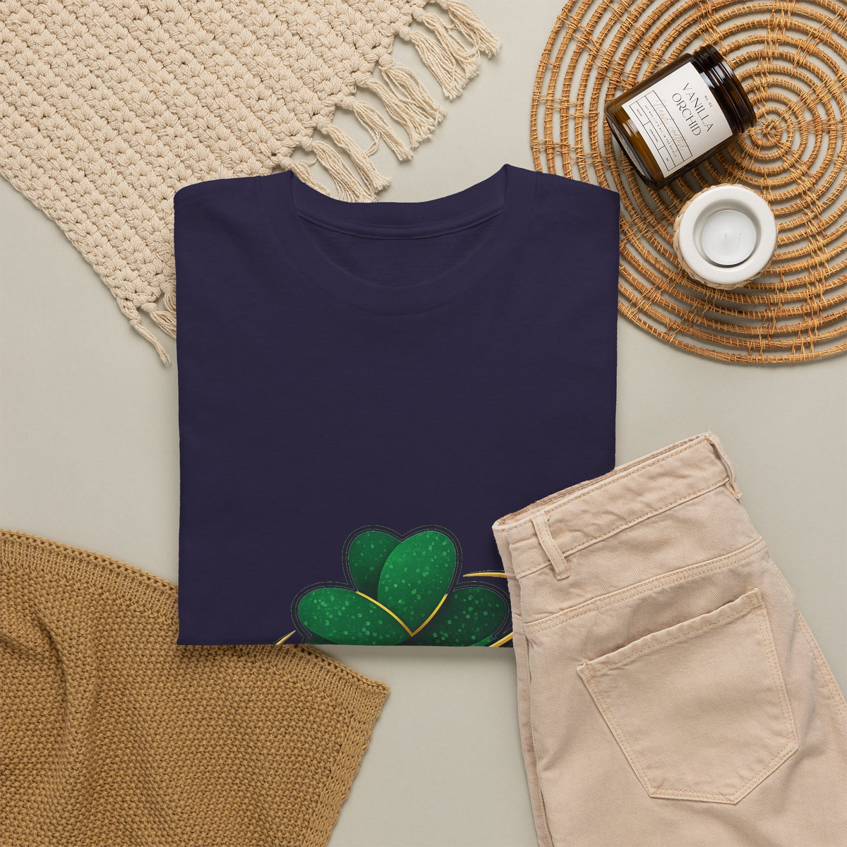 St. Patrick's Day Graphic Tee - Unisex Shamrock Art Gift