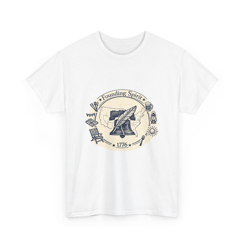 Independence Day Shirt for Adults – Patriotic Fireworks Graphic Tee