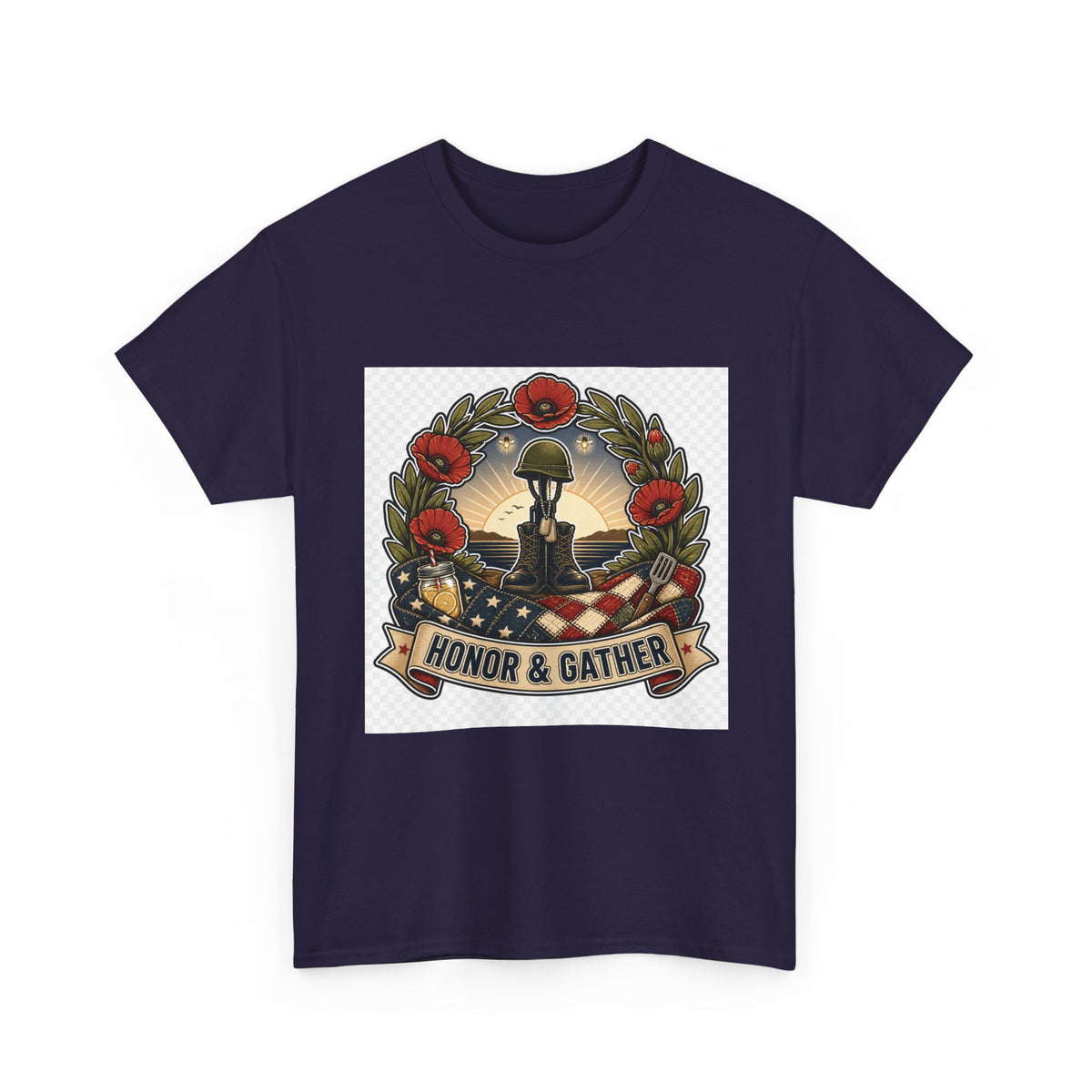 Memorial Day Patriotic Tee for Veterans & Family 2026